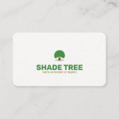 Shade Tree Logo Ontwerp | Aanpasbare Kleur | Visitekaartje (Voorkant)