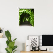 Shaded Botanic Garden Arbor Poster (Thuiskantoor)