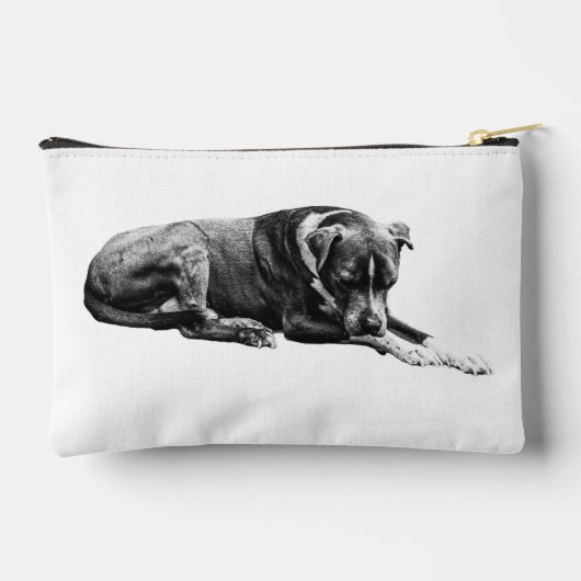 Shaded Dog Zip Pouch Etui (Achterkant)