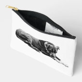 Shaded Dog Zip Pouch Etui (Open)