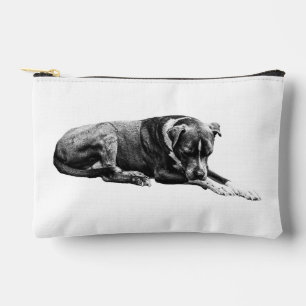 Shaded Dog Zip Pouch Etui