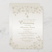 Shaded Floral Invitation Kaart (Voorkant / Achterkant)