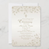 Shaded Floral Invitation Kaart (Voorkant)