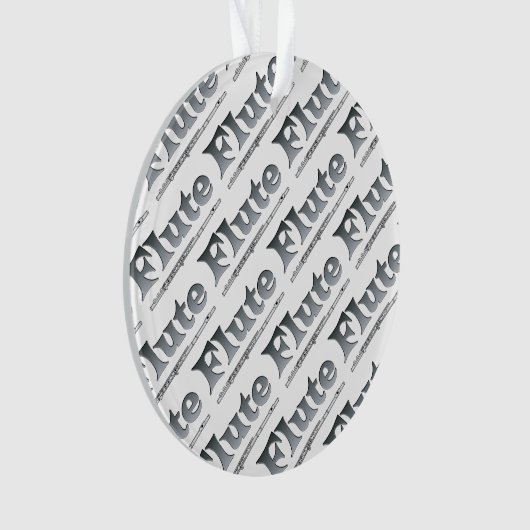 Shaded Flute Ornament (voorkant)