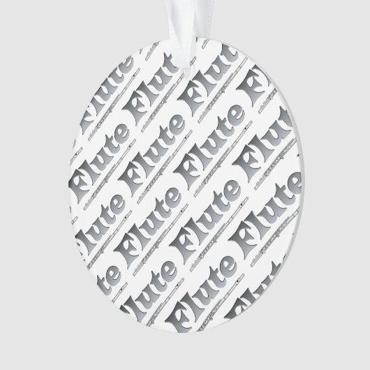 Shaded Flute Ornament (voorkant)