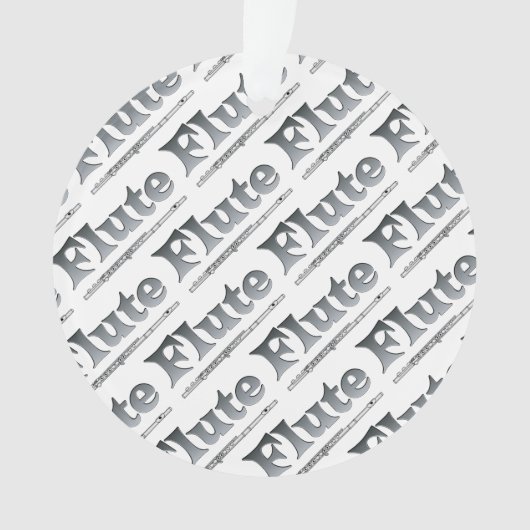 Shaded Flute Ornament (voorkant)