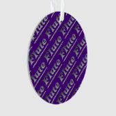 Shaded Flute Ornament (voorkant)