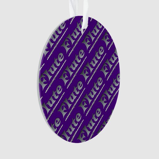 Shaded Flute Ornament (voorkant)