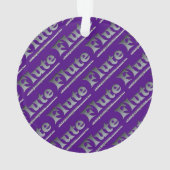 Shaded Flute Ornament (achterkant)