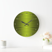 Shaded Olive Moss Green Wall Clock Grote Klok (Huis)