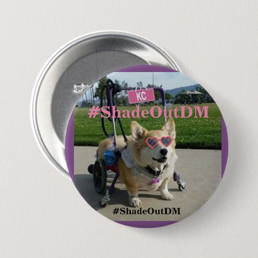 #ShadeOutDM Button (Voorkant /achterkant)