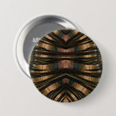 ~ Shades Brown Green ~ Button (Voorkant /achterkant)