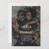 Shades - Fotobruiloft Kaart (Voorkant)