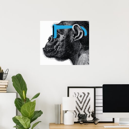 Shades Funny Poster (Thuiskantoor)