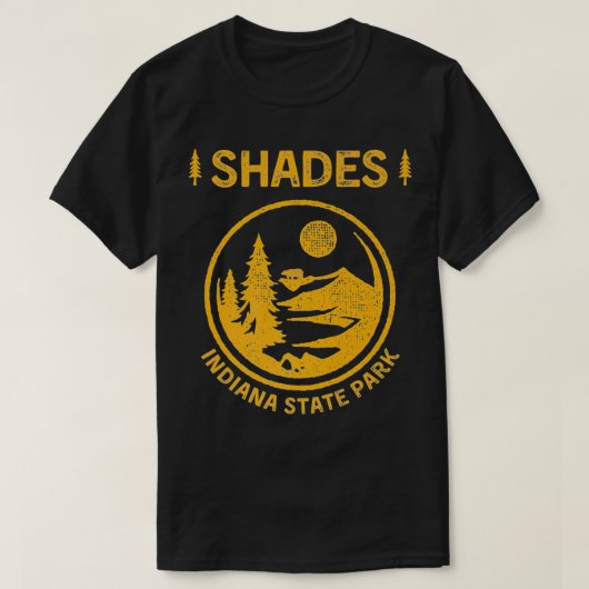 Shades Indiana State Park Premium T-shirt (Design voorkant)