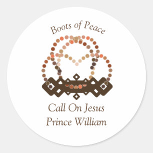 Shades Of A Prince Boy beroemd gemaakt door Full A Ronde Sticker