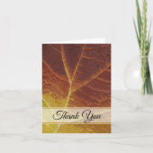 Shades of Autumn Sympathy Dank u Bedankkaart (Voorkant)