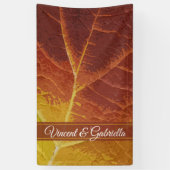 Shades of Autumn Wedding Spandoek (Verticaal)
