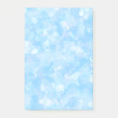 Shades of Bleek Blue Cheerful Bubble Kijk Post-it® Notes (Voorkant)