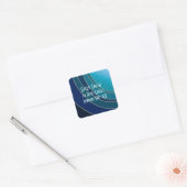 Shades of Blue Address Sticker (Envelop)