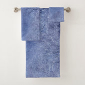 Shades of Blue Bath Towel Set Bad Handdoek (Insitu)