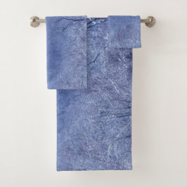 Shades of Blue Bath Towel Set Bad Handdoek