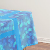Shades of Blue bokehTablecloth Tafelkleed (Voorbeeld)