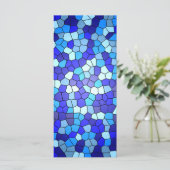 Shades of Blue Glas in lood van Shirley Taylor (Staand voorkant)