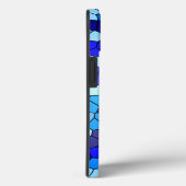 Shades of Blue Glas in lood van Shirley Taylor Case-Mate iPhone Case (Achterkant / Rechts)