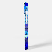 Shades of Blue Glas in lood van Shirley Taylor Case-Mate iPhone Case (Achterkant / Links)