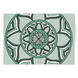 Shades of Blue Mandala