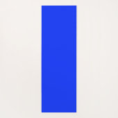 Shades of Blue Modern Abstract Fractal Art Yogamat (Achterkant)