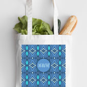 Shades of Blue Monogram Canvas tas