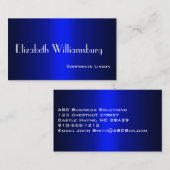 Shades of Blue Professional Standard Visitekaartje (Voorkant / Achterkant)