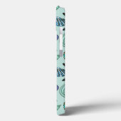 Shades of Blue Seashells and Starfish Pattern Case-Mate iPhone Case (Achterkant / Links)
