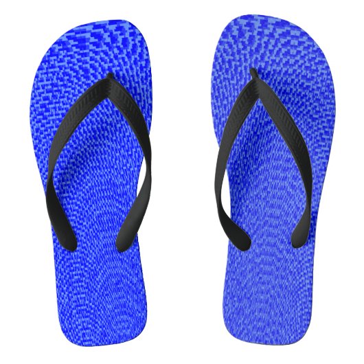 "Shades of Blue" Teenslippers (Voetbed)