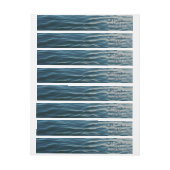 Shades of Blue Water Abstract Natuur Fotografie (Vel)