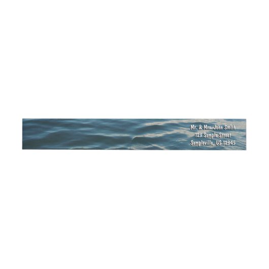 Shades of Blue Water Abstract Natuur Fotografie (Individueel)