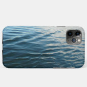 Shades of Blue Water Abstract Natuur Fotografie Case-Mate iPhone Case (Achterkant (horizontaal))