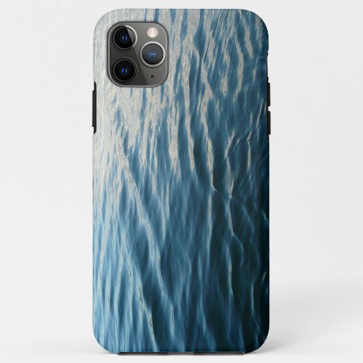 Shades of Blue Water Abstract Natuur Fotografie Case-Mate iPhone Case (Achterkant)