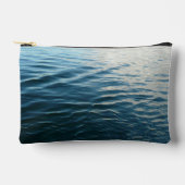 Shades of Blue Water Abstract Natuur Fotografie Etui (Voorkant)