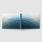 Shades of Blue Water Abstract Natuur Fotografie Gastenboek (Volledig)