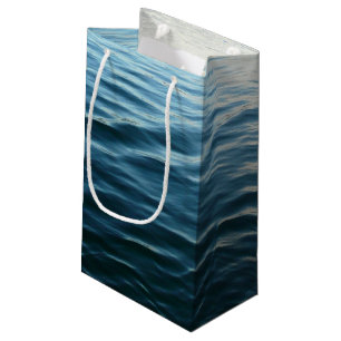 Shades of Blue Water Abstract Natuur Fotografie Klein Cadeauzakje