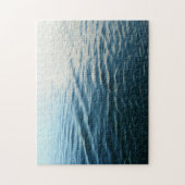 Shades of Blue Water Abstract Natuur Fotografie Legpuzzel (Verticaal)