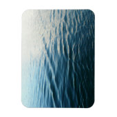 Shades of Blue Water Abstract Natuur Fotografie Magneet (Verticaal)