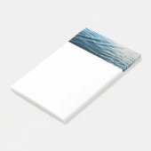 Shades of Blue Water Abstract Natuur Fotografie Post-it® Notes (Schuin)