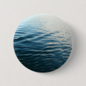 Shades of Blue Water Abstract Natuur Fotografie Ronde Button 5,7 Cm (Voorkant)