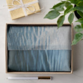 Shades of Blue Water Abstract Natuur Fotografie Tissuepapier (Geschenk)