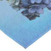 Shades of Blue Waterverf Hydrangeas Tafelkleed (Gekanteld)