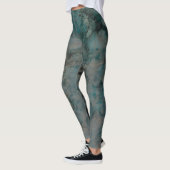 Shades of Blues Groenen Zwart Leggings (Links)
